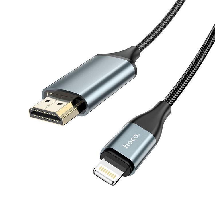 Εικόνα για HOCO UA15 High-definition on-screen cable for Lightning to HDMI