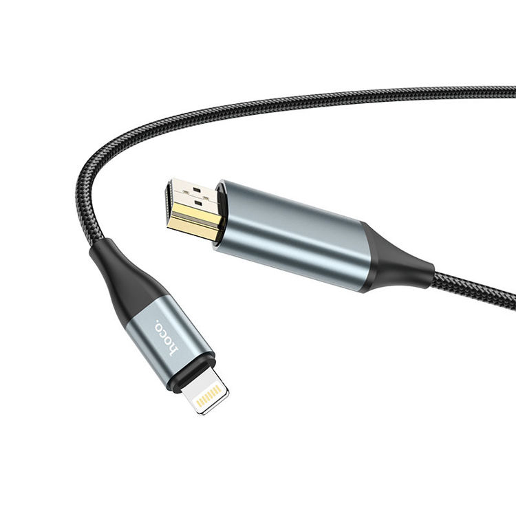 Εικόνα για HOCO UA15 High-definition on-screen cable for Lightning to HDMI