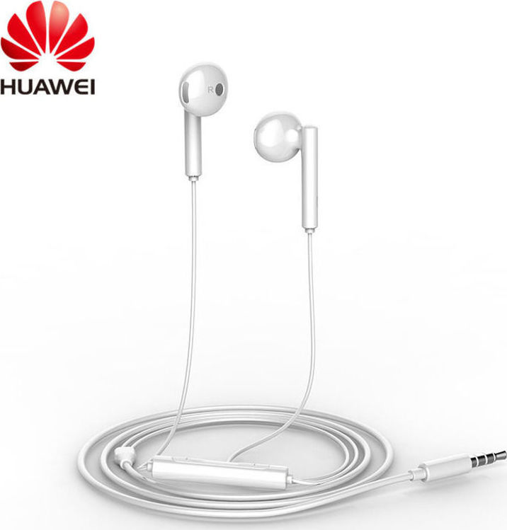 Εικόνα για Huawei AM115 Earbuds Handsfree mini Jack 3.5mm Λευκό