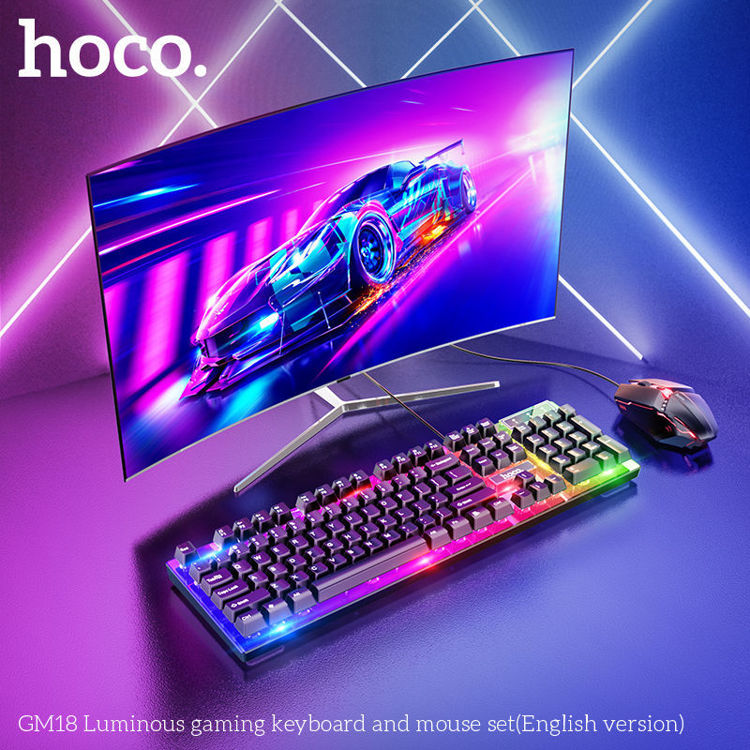 Εικόνα για HOCO GM18 Luminous gaming Πληκτρολόγιο και ποντίκι (Σετ)