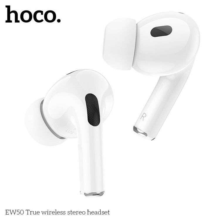 Εικόνα για HOCO EW50 In-ear Bluetooth Handsfree Ακουστικά με Θήκη Φόρτισης Λευκά