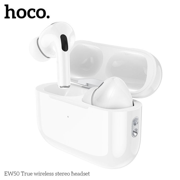 Εικόνα για HOCO EW50 In-ear Bluetooth Handsfree Ακουστικά με Θήκη Φόρτισης Λευκά