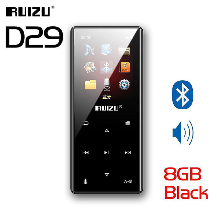 Εικόνα για Ruizu D29 MP3 Player (8GB) με Οθόνη TFT 1.8" Μαύρο