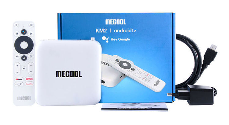 Εικόνα για Mecool TV Box KM2 4K UHD με WiFi USB 2.0 / USB 3.0 2GB RAM και 8GB Αποθηκευτικό Χώρο με Λειτουργικό Android 10.0 και Google Assistant